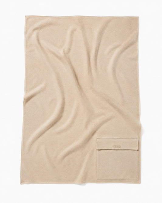 Packbar resesjal med integrerat fodral